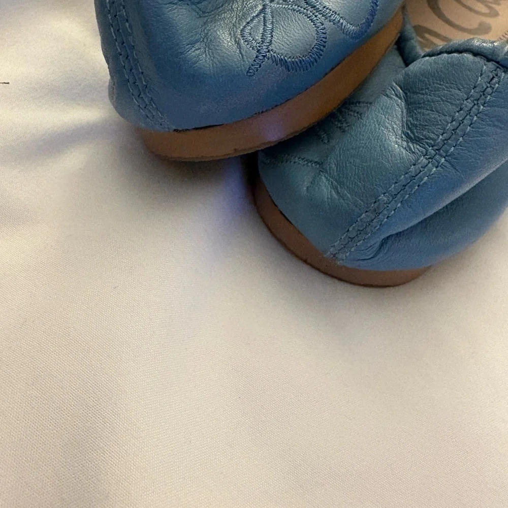 Sam Edelman Women’s Felicia Sky Blue Ballet Flats - Picture 7 of 10